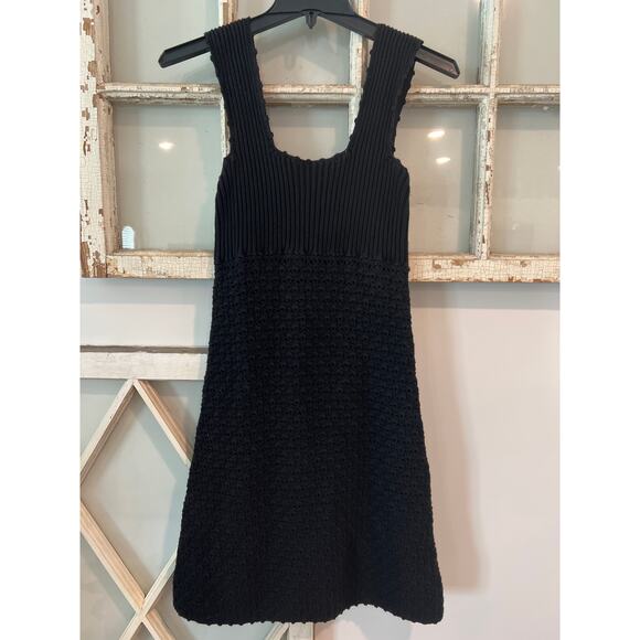 J.Crew size XS black sweater dress - Picture 1 of 3